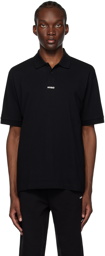 Hugo Black Bonded Polo