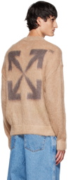 Off-White Brown Arrow Sweater