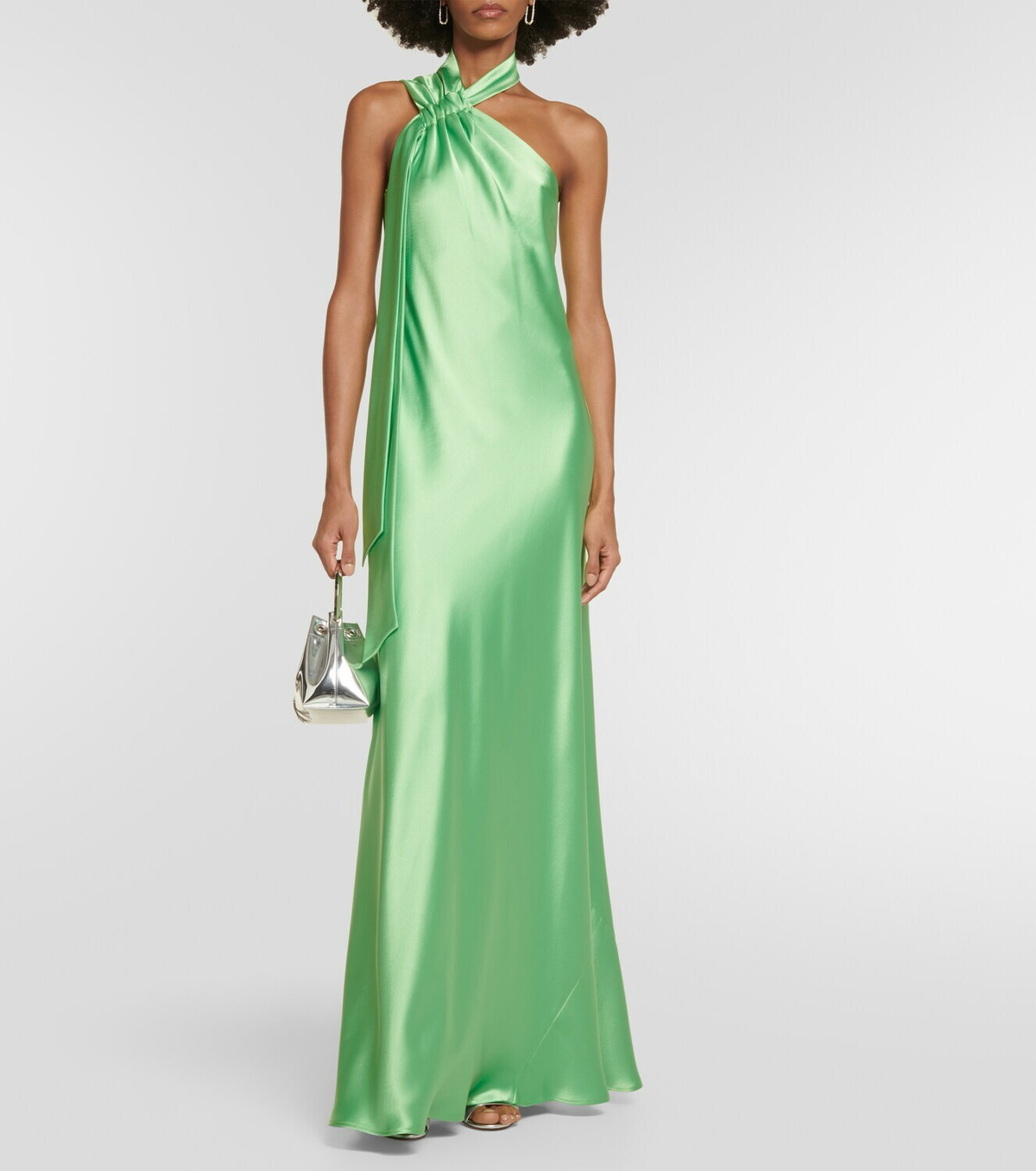 green emerald velvet dress Sienna Gown | GALVAN