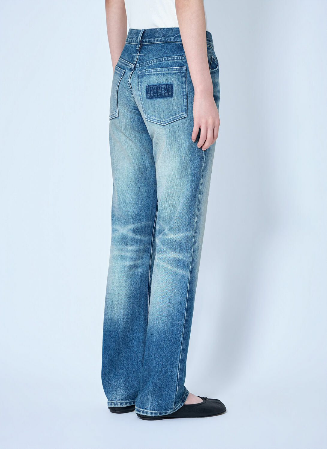 MM6 Maison Margiela Straight Leg Jeans