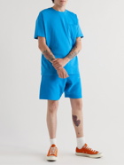 Abc. 123. - Webbing-Trimmed Cotton-Jersey T-Shirt - Blue