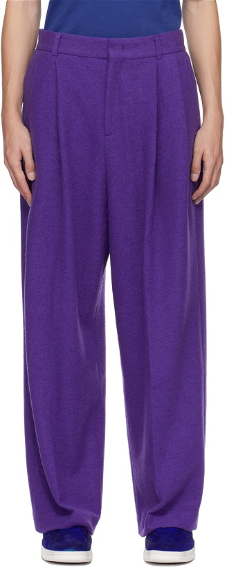 Photo: ADER error Purple Single Trousers