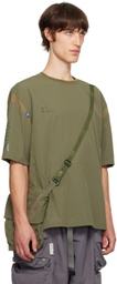 Archival Reinvent Green WIND AND SEA Edition Curve Bag & T-shirt Set