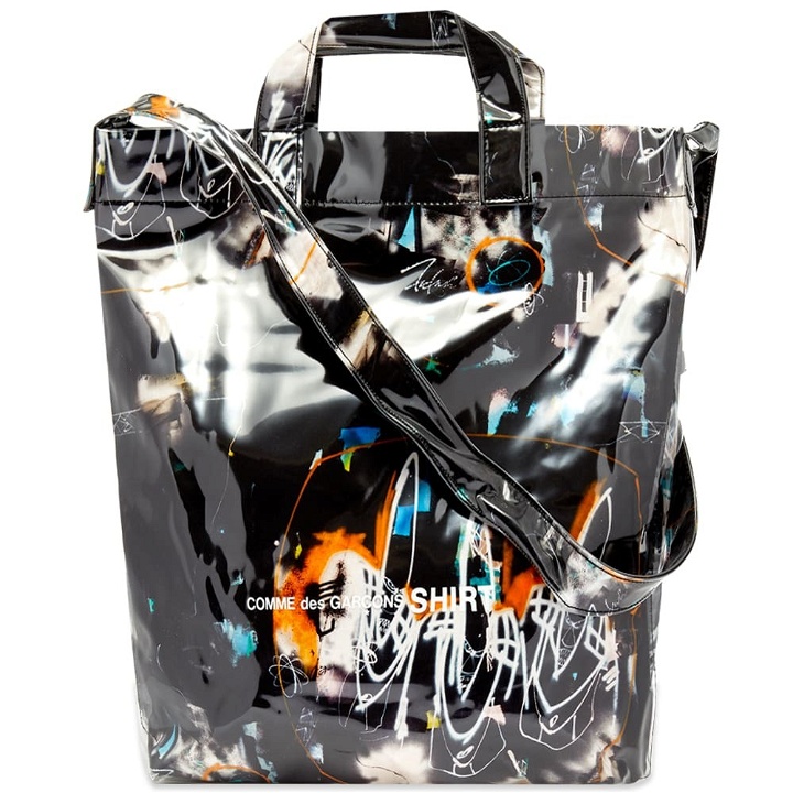 Photo: Comme des Garcons SHIRT Futura Print A Tote Bag