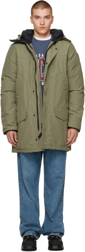 Photo: Canada Goose Khaki Tonal Disc Langford Down Parka