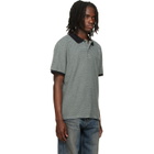 Carhartt Work In Progress Navy & Green Dion Polo