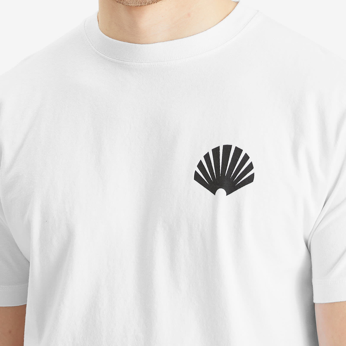 New Amsterdam Surf Association Men's Logo T-Shirt in White/Black