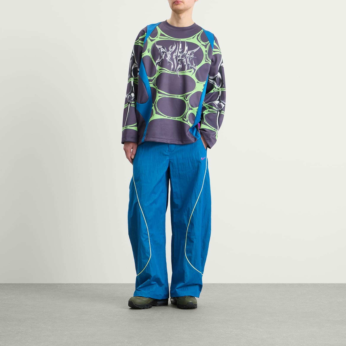 Nike Men's Project F.R.O.G. Tobi Pant in Brilliant Blue/Vivid Purple