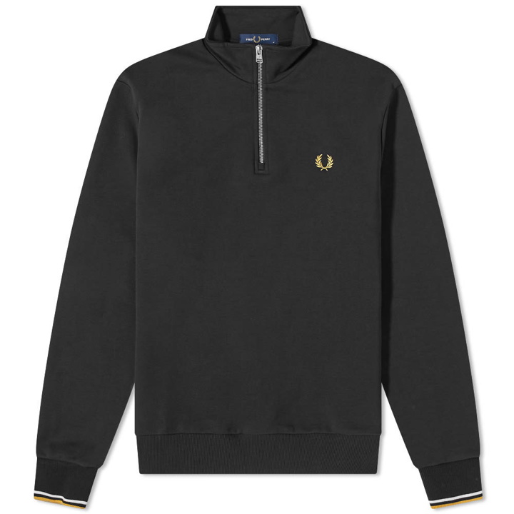 Photo: Fred Perry Quarter Zip Sweat