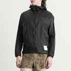 Satisfy Men's Pertex Diamond Fuse Windbreaker in Black