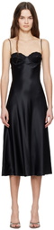 Mirror Palais Black Ballet Midi Dress