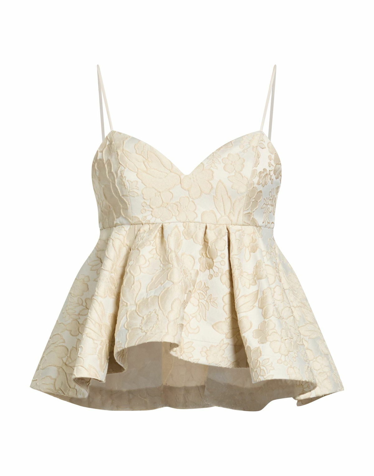 La Doublej Womens Top Cream