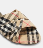 Burberry Burberry Check slides
