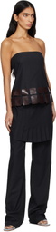 Paloma Wool Black Diana Tank Top
