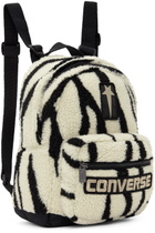 Rick Owens Drkshdw Black & White Converse Edition Zebra Go Lo Backpack