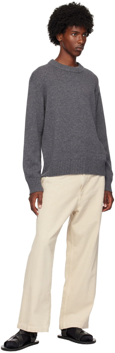 LISA YANG Gray Kristian Sweater