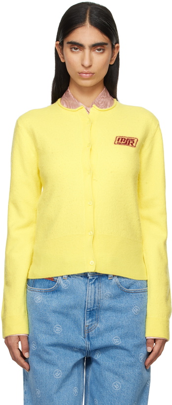 Photo: Martine Rose Yellow Pilling Cardigan