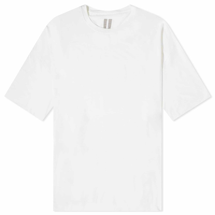 Photo: Rick Owens Men's Tommy T-Shirt in Milk