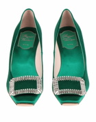 Roger Vivier Womens Pumps in Green