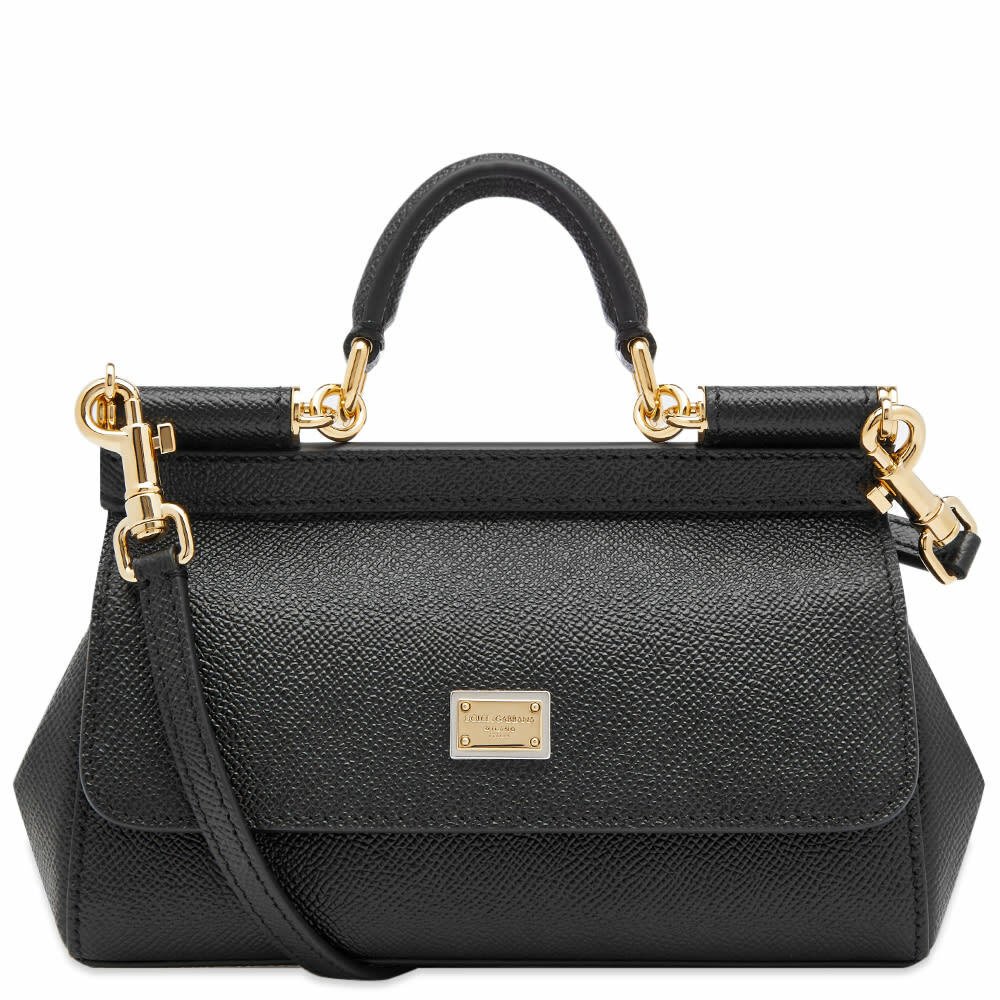 Dolce Gabbana Women s Mini Structured Bag in Nero Dolce Gabbana