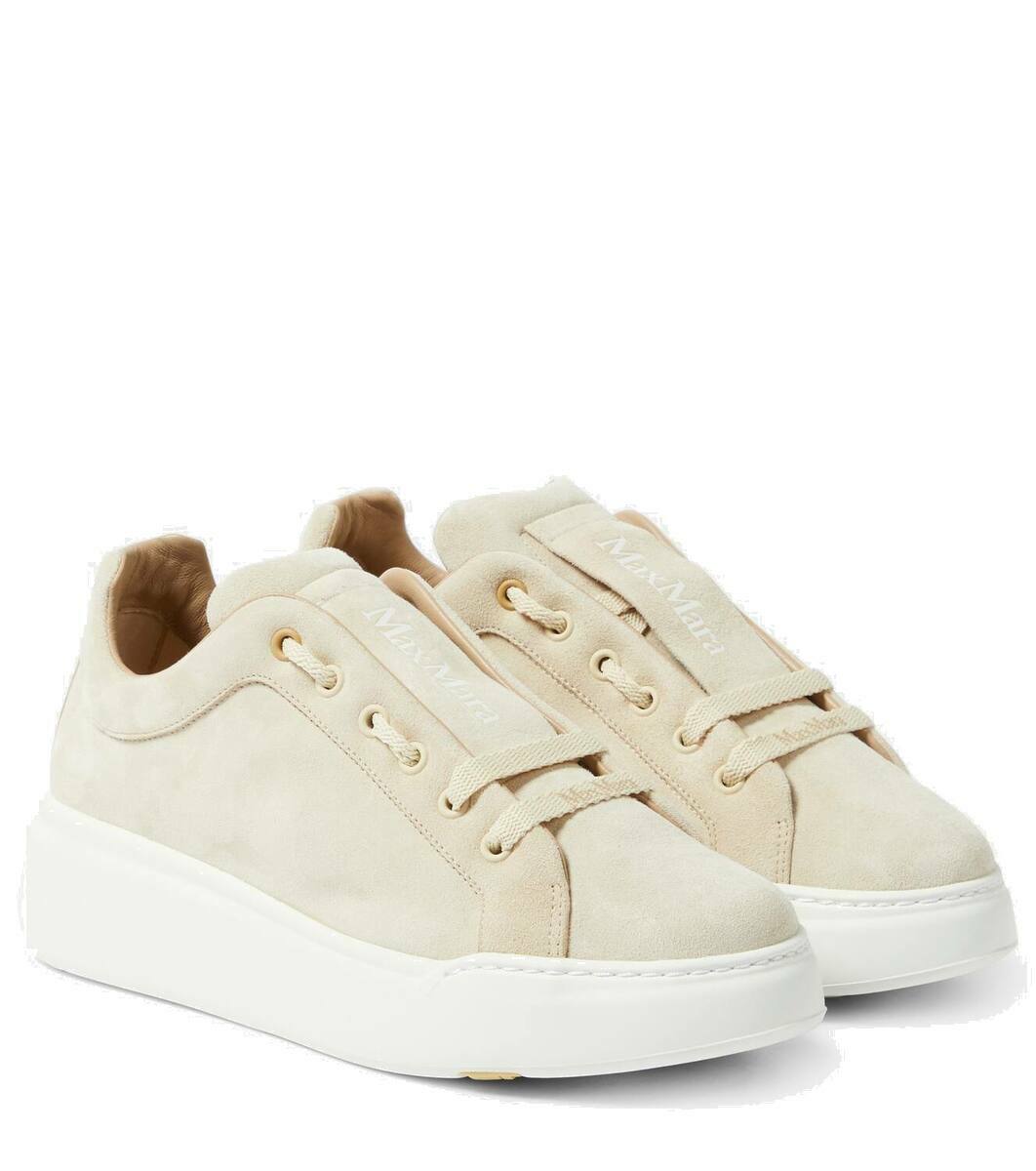 Max Mara Maxi suede sneakers Max Mara