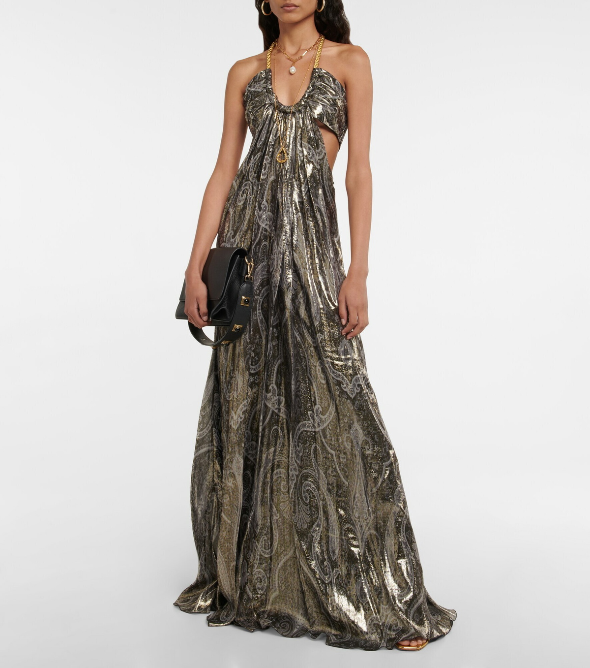 Etro Gown Dress Etro Vestito Lungo Dress Abiti Eleganti Etro Cerimonia Etro