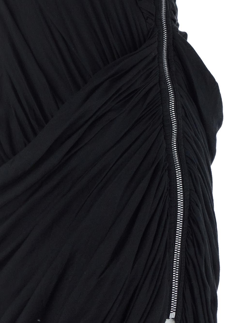 Rick Owens Lido Cape Sleeve Dress Rp01d2610ribm 09