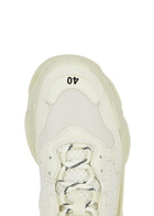Balenciaga Triple S Off-white Panelled Sneakers