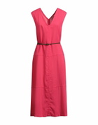 Alessia Santi Womens Midi dress in Magenta