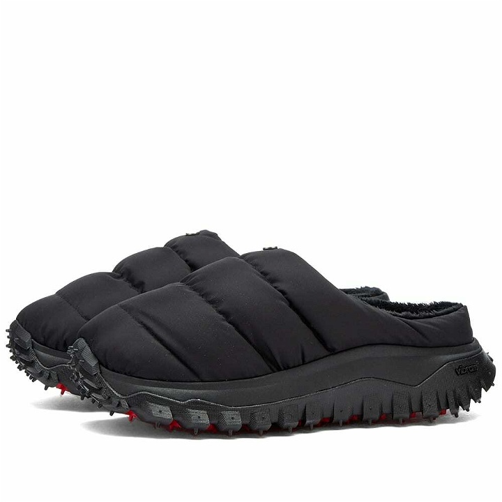 Photo: Moncler Men's Genius x 1017 ALYX 9SM Puffer Trail Slides Shoe in Black