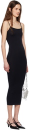 Wolford Black Strap Fatal Maxi Dress