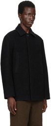LE17SEPTEMBRE Black Boxy Half Coat