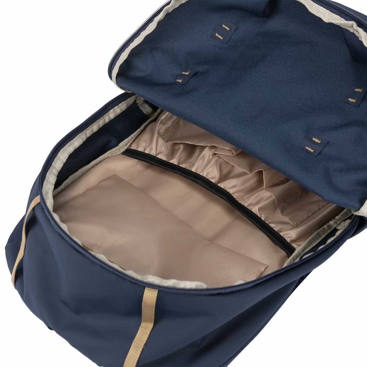 Elliker Keswick Zip-Top Backpack in Navy