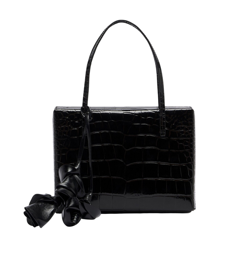 Photo: Magda Butrym Barbara Medium leather top-handle bag