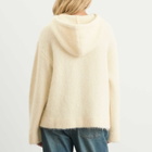 Samsøe Samsøe Women's Sajeanne Knit Hoodie in Clear Cream