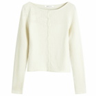Peachy Den Women's Claudine Knit Cardigan in Pearl