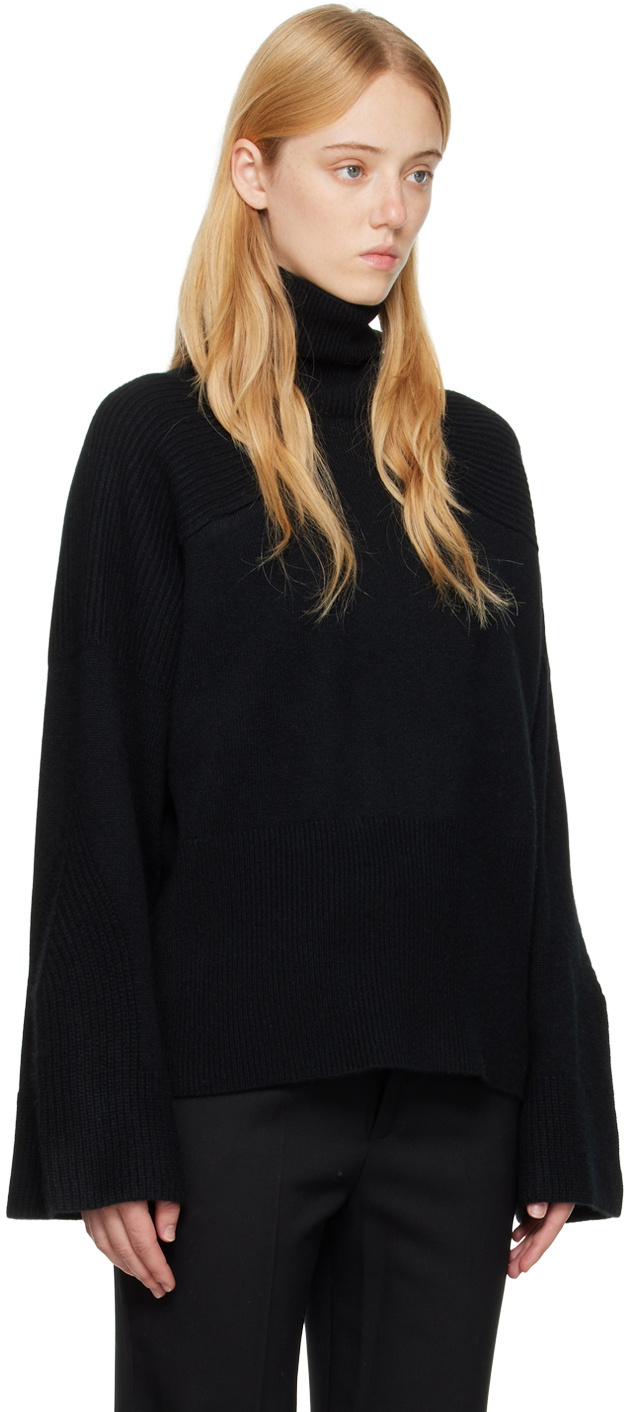 Loulou Studio Black Maren Sweater Loulou Studio