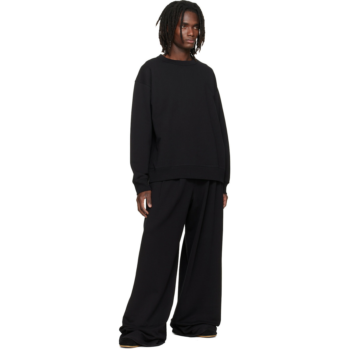 Dries Van Noten Black Oversized Sweatshirt