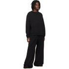 Dries Van Noten Black Oversized Sweatshirt