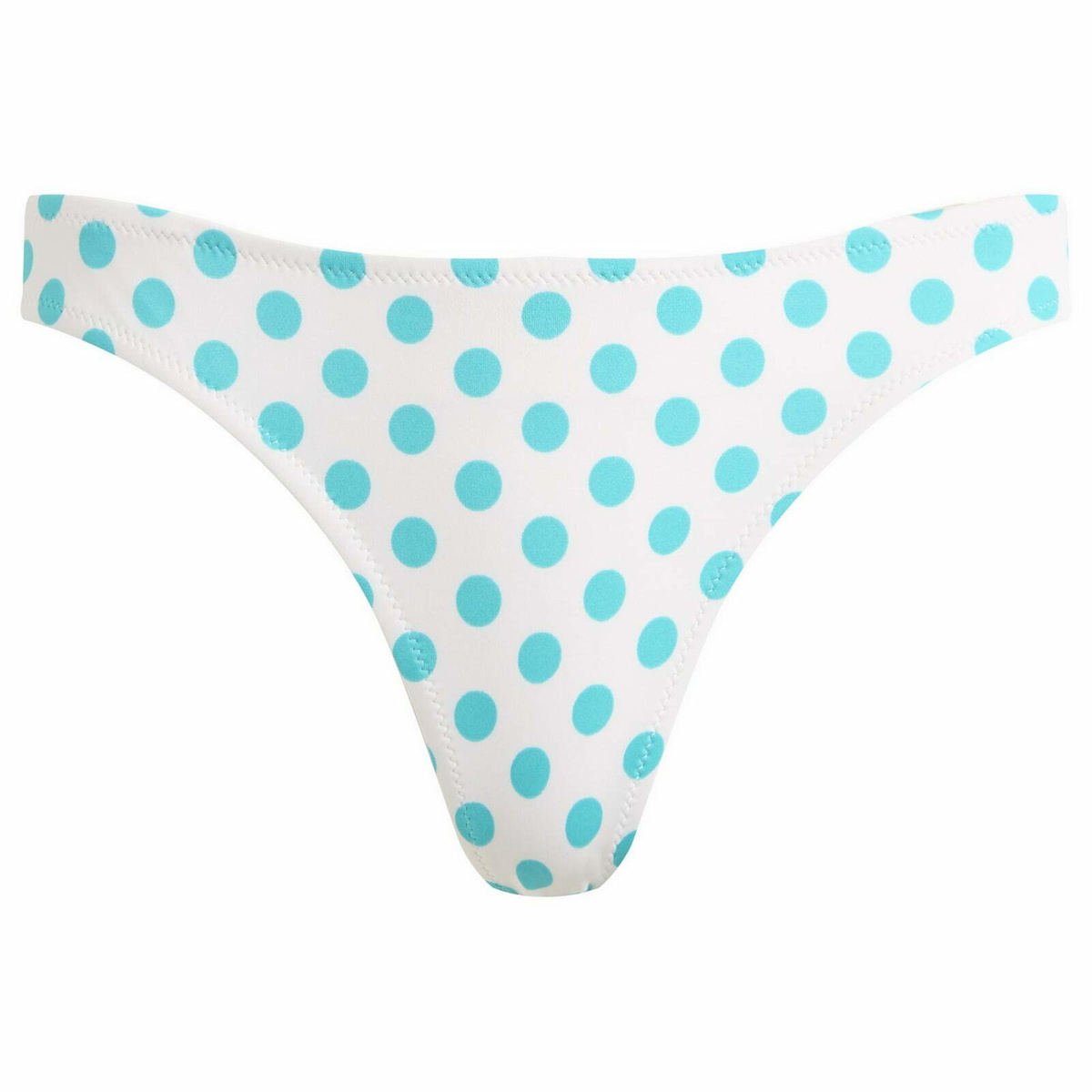 Fruity Booty Women's Frizzante Bikini Bottom in Aqua White