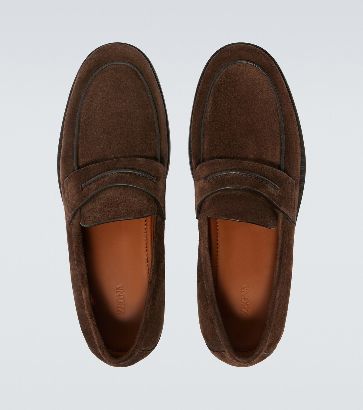 Zegna Suede loafers