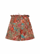 ULLA JOHNSON - Rylan Printed Cotton Shorts