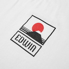 Edwin Men's Sunset on Mt. Fuji T-Shirt in White