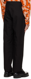 Jacquemus Black Le Papier 'Le Pantalon Pigiami' Trousers