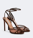 Aquazzura Shear suede sandals