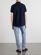Dunhill - Cotton-Piqué Shirt - Blue