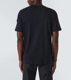 Moncler Logo cotton and cashmere T-shirt