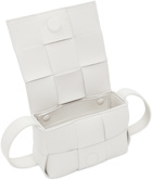 Bottega Veneta White Belt Cassette Bag