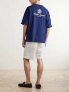Polo Ralph Lauren - Logo-Embroidered Cotton-Jersey T-Shirt - Blue