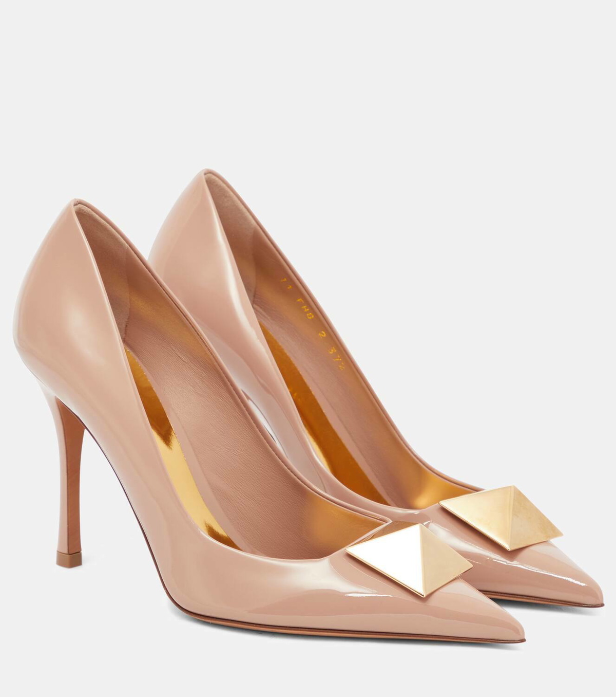 Valentino Garavani One Stud patent leather pumps Valentino